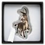 2021 Niue 1 oz Silver  Donkey Shaped Colorized Coin (Shrek). Proof.Mintage 1000 Image 2