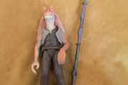 Star Wars Jar Jar Binks with Gungan Battle Staff Action Figure