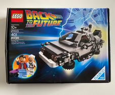 Lego IDEAS Back to the Future The DeLorean time machine 21103