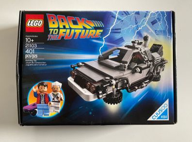 Lego IDEAS Back to the Future The DeLorean time machine 21103