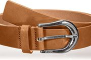 HUGO BOSS Women's Carol Leather Belt, Size 80 / S