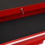 Tool Trolley with 15 Drawers Steel Red (147175+2x147176) Image 7