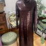 Limited edition sequin brown dress Image 6