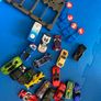 Hot Wheels Track Builder Race Crate with some cars Image 2