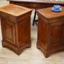 Pair of Cherry Wood Bedside Cabinets Image 2