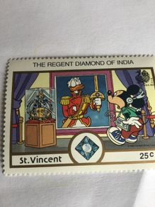 Disney themed stamp - Mickey Mouse - Diamond of India