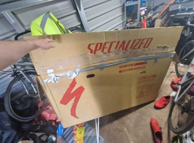 Cardboard Bike Box