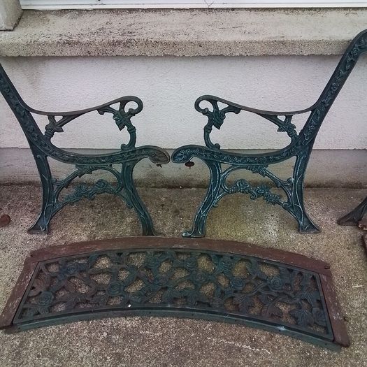 Bench Ends And Back