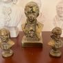 Brass and Alabaster Classical Composers Bust Collection Image 3