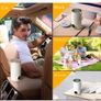 4-in-1 Electric Milk Frother and Warmer, Cordless Portable Coffee Foam Maker with Heating, Built-in Stirrer and with Temperature Control Image 3