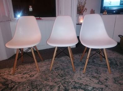ikea white dining chairs