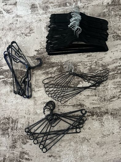 Clothes Rack and Hangers