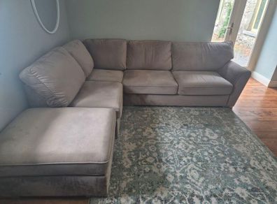 Corner sofa beige