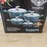 Rosa Bella Aluminum Cookware Set 8 pcs Image 2