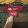 Monsoon khaki green lace wrap blouse cover up size UK18 EU 46 Postage included Image 2