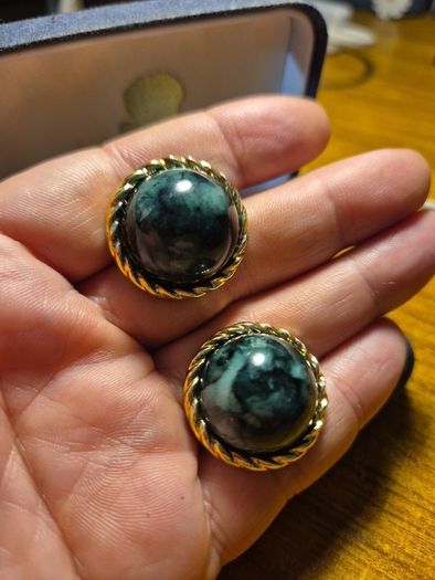 Vintage Green Earrings