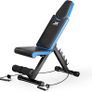 NEW SALE | Adjustable Weight Bench Home Training Gym Weight Lifting Sit Up Ab Bench Flat Incline Decline Multiuse Exercise Workout Bench Image 2
