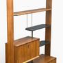 Mid Century Italian Room Divider Bookcase Cocktail Bar Image 3