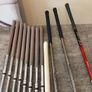 Womens Golf clubs and bag and trolley. Image 8