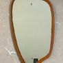 Vintage Danish Amoeba style wall mirror c1960 Image 2
