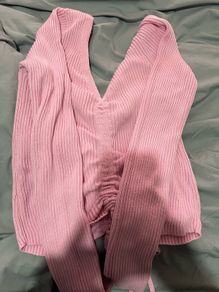 Holister women sweater top pink