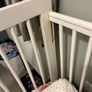 John Lewis Wooden Cot White Image 3