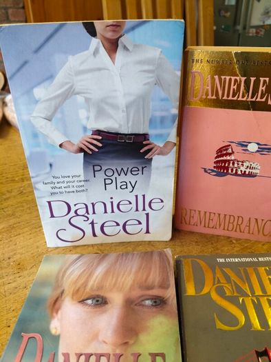 4 Danielle Steel books.