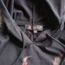 Long Black Hoodie.   Size 8 Image 4