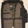 DLX Mens Highland Down Jacket - Black Image 3