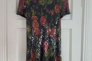 vintage midi dress