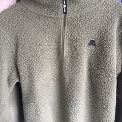 Women's 4th ARQ green quarter zip