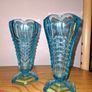 Pair Vintage Vases Image 3