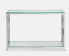 Hall Table - Glass Top Beautiful Console Table