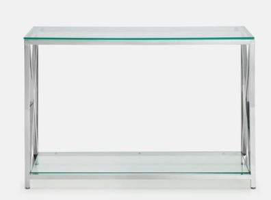 Hall Table - Glass Top Beautiful Console Table