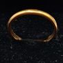 22 ct yellow gold ring size P Image 3