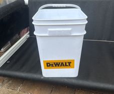 plastic bucket
