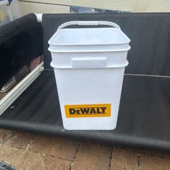 plastic bucket