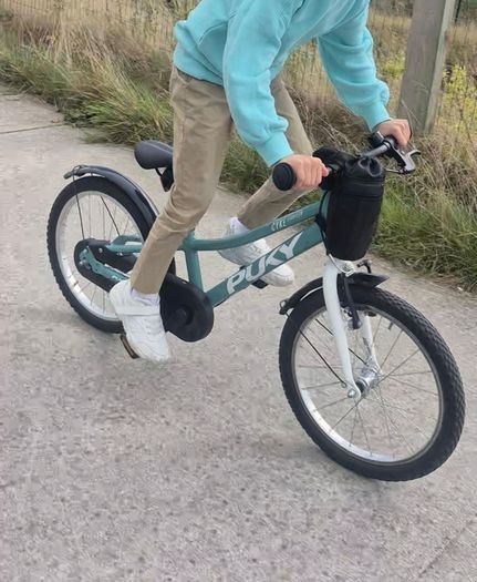 Premium PUKY CYKE 18" Kids Bike - Ultra Lightweight (Mint / Teal)