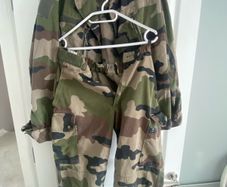 Military surplus camo uniform