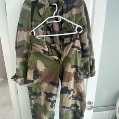 Military surplus camo uniform