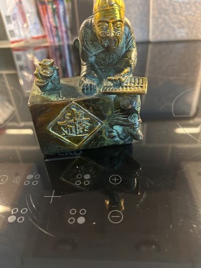 bronze Japanese trader
