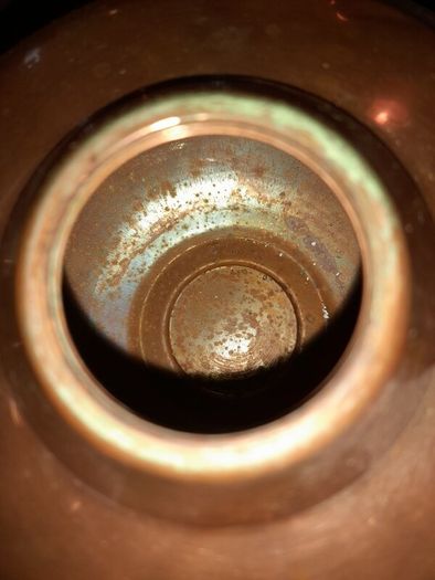 Antique Copper Oil Lamp
