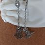 Long drop tassel earrings Image 2