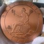 Great Britain 1797 huge King George III proof cartwheel twopence medallion Image 4