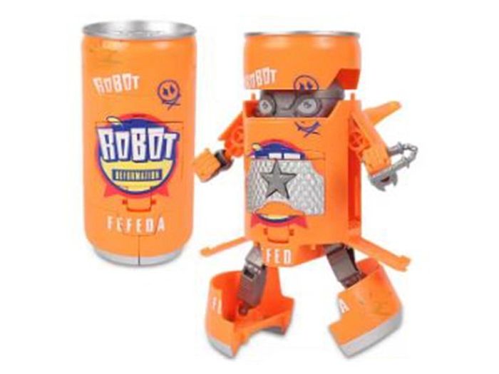 Robot Transformer Can (brand New).