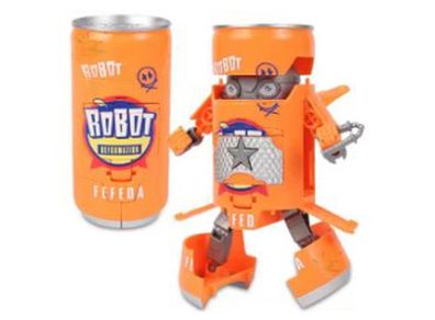 Robot Transformer Can (brand New).