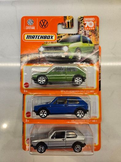 VW Golf MK 1 Matchbox Volkswagen Mark 1