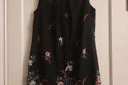 Black floral dress - Size 14 - Primark