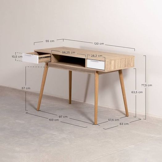 Sklum pine desk