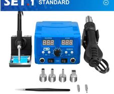 800W SMD Soldering Station Quick Heat Electric Hot Air Gun 2 in 1 Led Display Electric Soldering Iron BGA Rework Welding Station